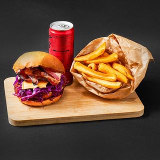 Menu Ciccio Pollo + patatine + bibita