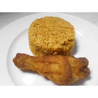 Small Value Munch- Jollof rice & Curry chicken