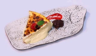 Tarta de queso (porción)