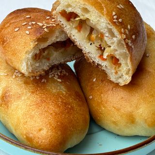 Пирожки с картошкой печеные