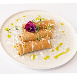 Блины с сёмгой