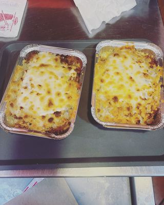 Patatas mixta completa gratinada 