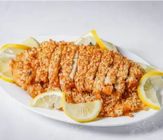 Frango Frito com Amêndoas