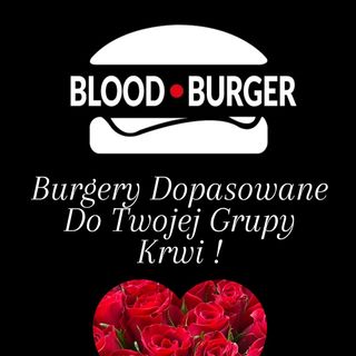 Blood Burger zimowy z boczniakami - mały