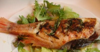 UWAGA !!! Karmazyn  Duża tuszka 350 g  , ziemniaki opiekane , surówka