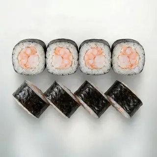 Maki z krewetką