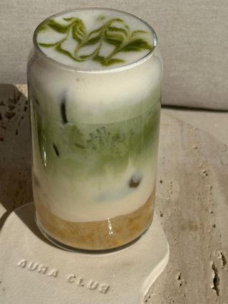 Matcha Banana Cream Ice