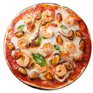 Pizza fruit de mer