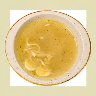 Суп лапша с курочкой