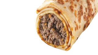 Блин с рубленым мясом