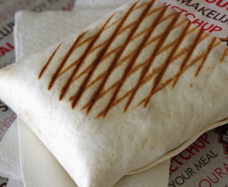 Menú de taco de calamar