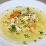 Уха з сьомгою