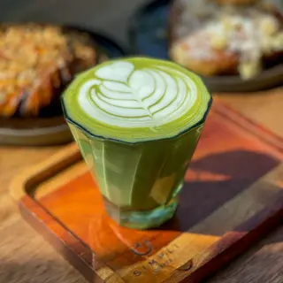 Matcha C/ Leite Aveia