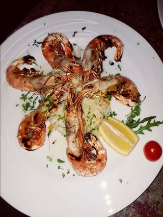 Gambori na žaru sa rižom 300 gr