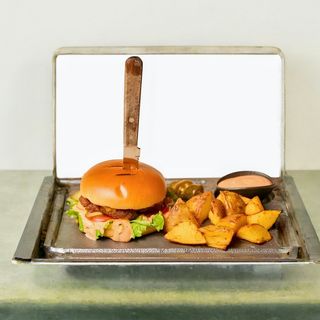 Бургер говяжий