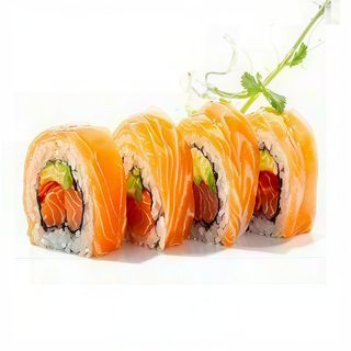 Uramaki Salmón Doble