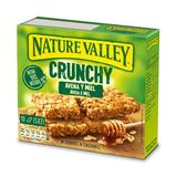 Barritas Avena, Miel Crunchy Nature Valley Pack 10 U 21 G