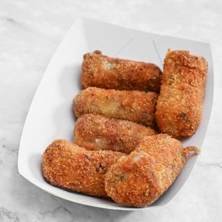 6 croquetes de pastanaga i ceba (vegana)