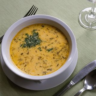 Ciorba de pui a la grec