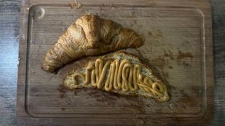 Палачинка с фъстъчено масло и банан