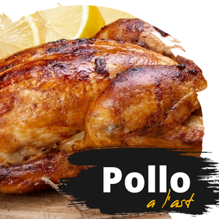 menu medio pollo al ast ( tortillas )