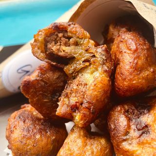 10 Claclos Rouges Fourrés au Bœuf