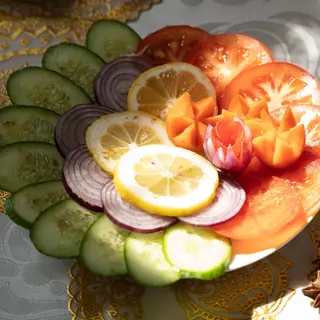 Green garden salad