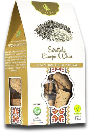 Sărățele cânepă & chia