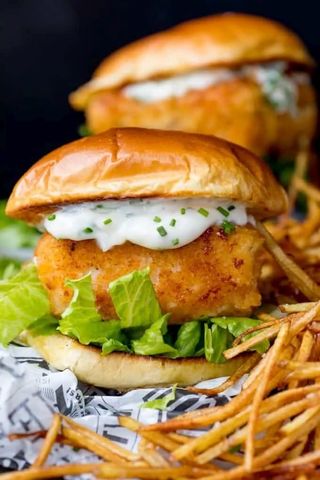Fish Burger
