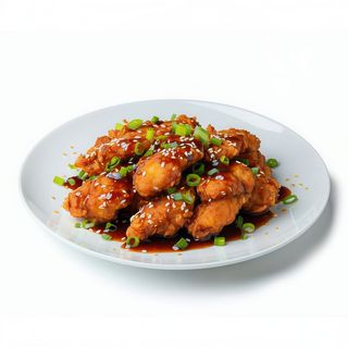 626. Pollo Frito Con Salsa Teriyaki