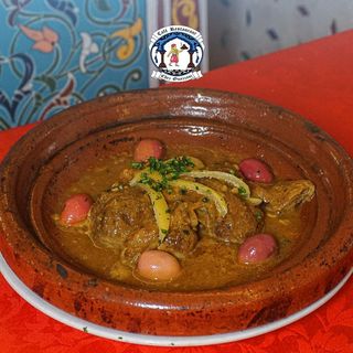 Tagine Lham B Deghmira W Frites