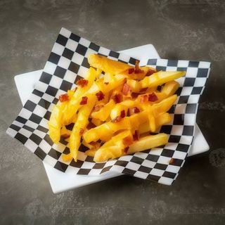 Batata Frita com queijo