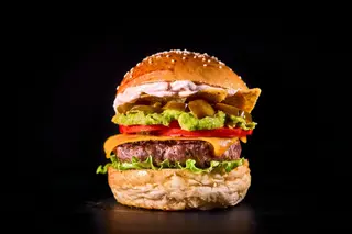 NACHO BURGER