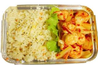 3. Arroz Chao-Chao com Gambas com Piri-Piri