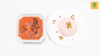 Riz Sauce Arachide Avec Dah + Accompagnement