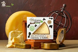 Cașcaval Montasio din lapte de vaci, clasic 