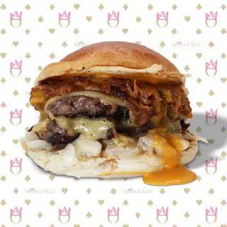 Pulled Melt Burger