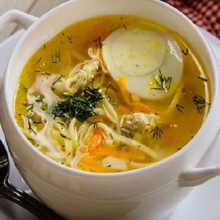 Հավով ապուր