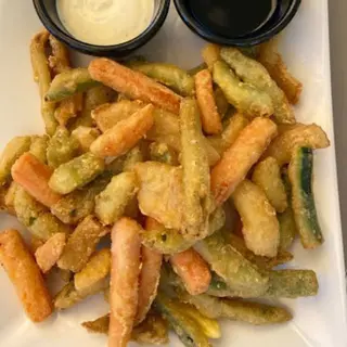 Verduras en tempura