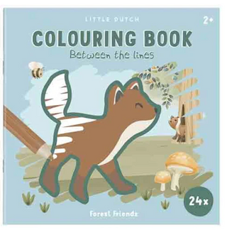 Libro da colorare - amici della foresta