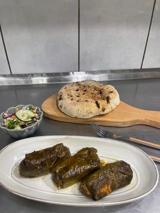 Obrok posna sarma u vinovom listu 