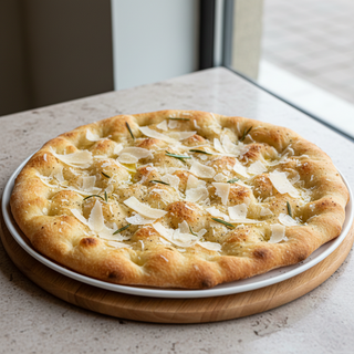 Focaccia cu parmezan