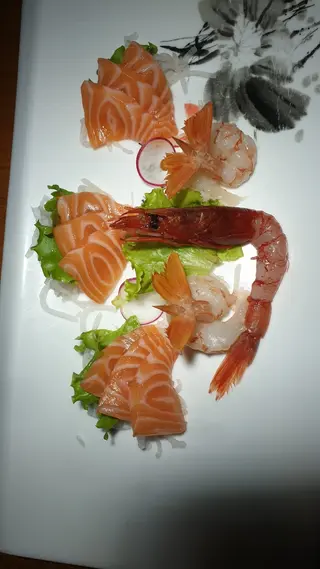 23. Sashimi sake amaebi - 12 pezzi