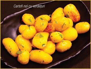 Cartofi noi cu verdețuri 200g