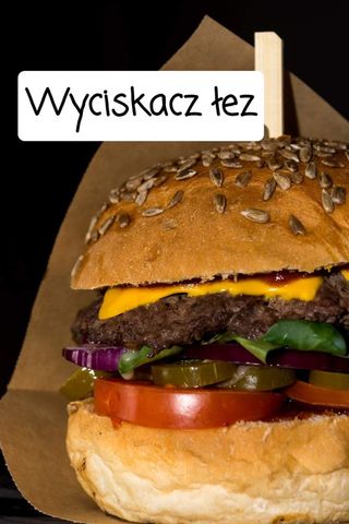 Burger Wyciskacz łez 10cm