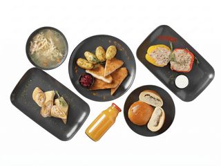 Zestaw na dzień XL Раціон на день XL ( сніданок обід вечеря + САЛАТ )