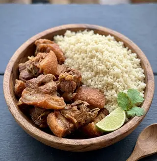 Porc Couple & Attiéké Ou Pain