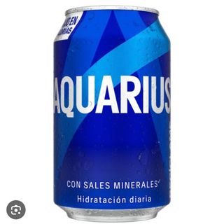 Aquarius Limón lata 330ml.