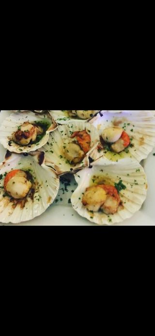 Cappesante ai ferri o gratinate 