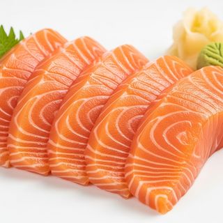 157. Sashimi salmone 5 pezzi